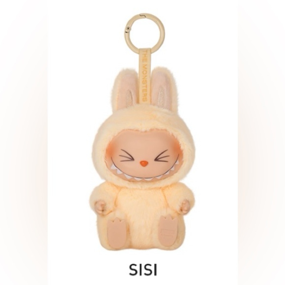 LABUBU “SiSi” OPEN – Have A Seat Vinyl Plush Keychain Figure | POP MART | NIB